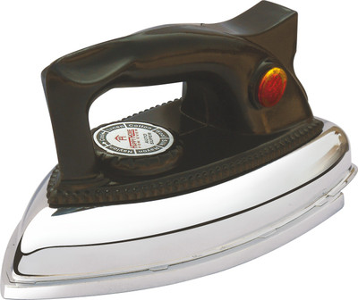

HAPPY HOME Heavy weight super dry iron II 600W II Automatic II ISI Approved II Performance guaranteed II Schock resistant Dry Iron(Black)