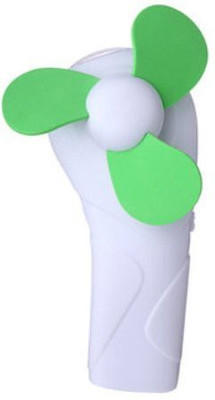

Universalmart Summer Mini Cooling Portable Hand-held Cool Fan with LED Light - Green(Green)