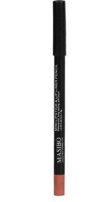 

MASIBO Waterproof Long Lasting Silk Touch Mini Lipstick & Lip Liner,06(Orange)