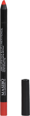 

MASIBO Waterproof Long Lasting Silk Touch Mini Lipstick & Lip Liner,02(Orange)