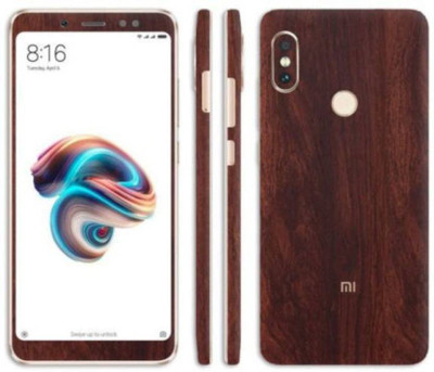 Orgic India Xiaomi Mi Redmi A2 Mobile Skin(Dark Wood)