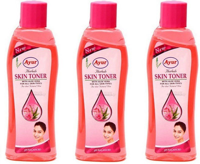 

ayur Body Skin Toner (pack of 3)(100 ml)
