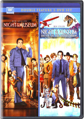 2 Movies Collection: Night at the Museum + Night at the Museum 2(DVD English)