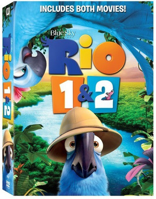 

2 Movies Collection: Rio + Rio 2(DVD English)