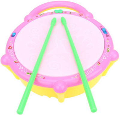 

Akshit Flash Drum with Stick and Flashing Lights(Multicolor)