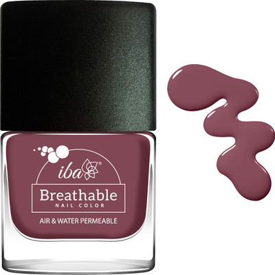 

Iba Halal Care Iba Breathable Nail Color (B06) - Argan Oil Enriched Plum Cake