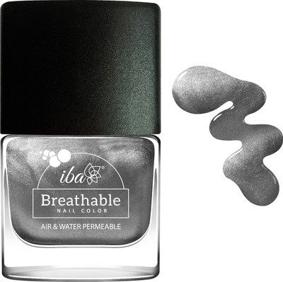 

Iba Halal Care Iba Breathable Nail Color (B22) - Argan Oil Enriched Sparkling Silver