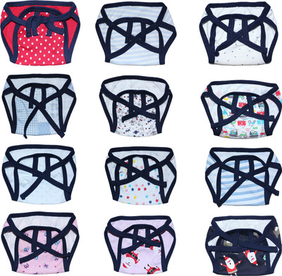 

Inky Pinky Born baby Nappies-001, Multicolor