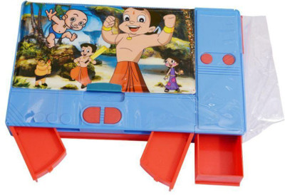 

PTCMart Chhota Bheem Flowers Art Plastic Pencil Box(Set of 1, Multicolor)