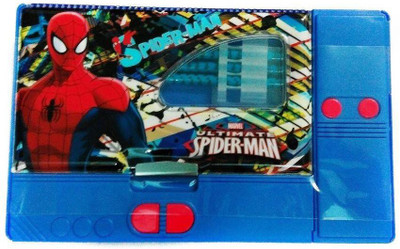 

PTCMart Spiderman Flowers Art Plastic Pencil Box(Set of 1, Multicolor)