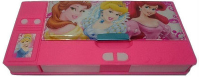 

PTCMart Barbie Flowers Art Plastic Pencil Box(Set of 1, Multicolor)