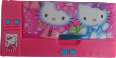 

13-HI-13 NA NA Art Plastic Pencil Box(Set of 1, Multicolor)