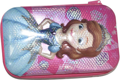 

13-HI-13 NA NA Art Polyester Pencil Box(Set of 1, Multicolor)