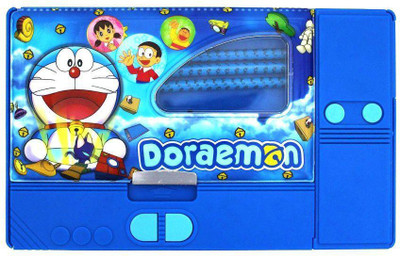 

PTCMart Doraemon Flowers Art Plastic Pencil Box(Set of 1, Multicolor)