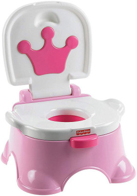 

Fisher-Price Royal Stepstool Potty, Green Potty Seat(Red)