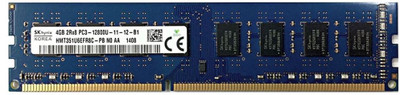 

SKHynix Desktop RAM DDR3 4 GB (Dual Channel) PC 2Rx8 (HMT351U6EFR8C-PB)(Blue)