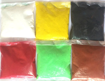 POCKETFRIENDIES Pack of 6 Rangoli Powder(Multicolor)