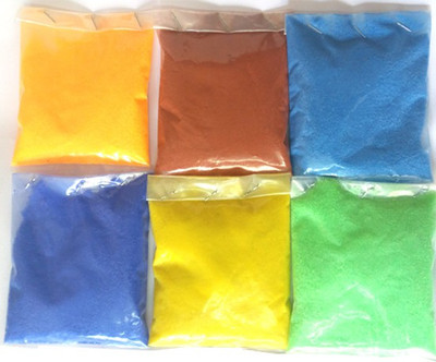 POCKETFRIENDIES Pack of 6 Rangoli Powder(Multicolor)