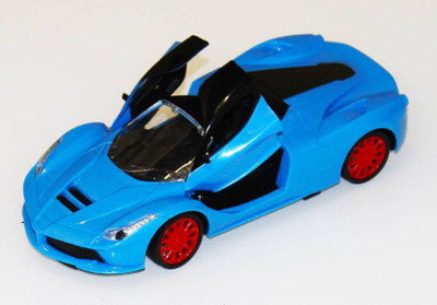 

mishra trader car of dream 1:18 scale blue radio remote rechargeable car(Blue)