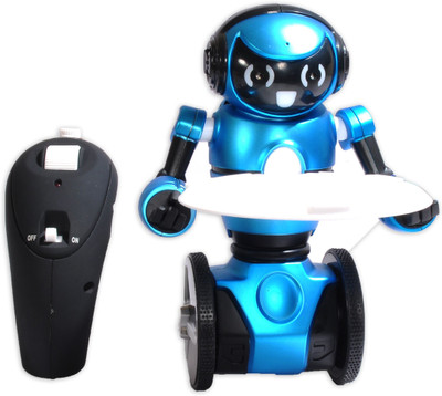 

Toys Bhoomi Advanced AI Lightweight 2.4G Intelligent Self-Balancing G-Sensor RC Robot for Kids Toys Playing with Bright LED Light & Wheelbarrow Legs(Blue)
