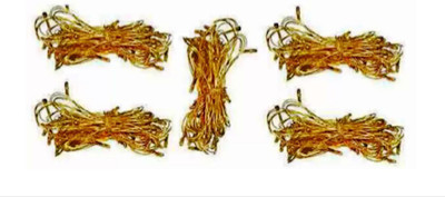 SINAL 30 LEDs 3.3 m Gold, Yellow Steady String Rice Lights(Pack of 5)