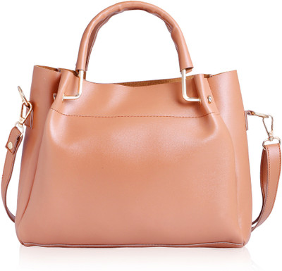 Classic Fashions Women Evening/Party, Casual, Formal, Sports Beige PU Shoulder Bag