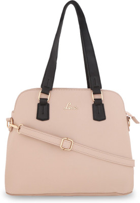 

Lavie Women Casual Beige Genuine Leather Hand-held Bag