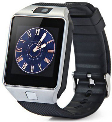 

Gazzet4 Viv & Opp 3G Smart Calling Mobile Watch Compatible With Android & Ios Smartwatch(Black Strap Free Size)