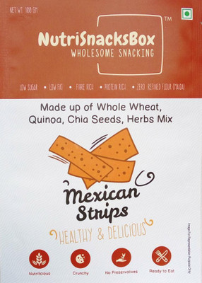 

NutriSnacksBox Mexican Strips(100 g, Pack of 2)