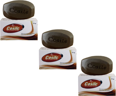 

Cosilc COAL TAR BLACK SOAP(225 g, Pack of 3)