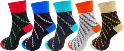 RC. ROYAL CLASS Men Self Design Ankle Length(Pack of 5)