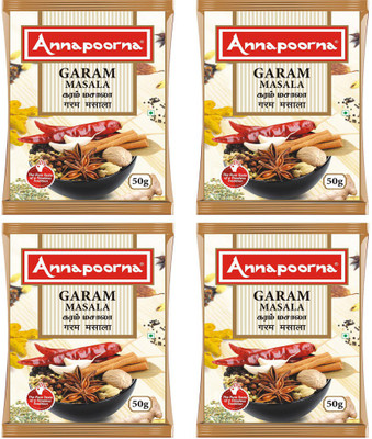 

Annapoorna Garam Masala 50gms Pack of 4(4 x 50 g)