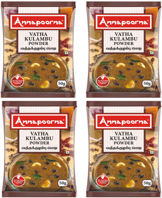 

Annapoorna vatha Kulambu Mix 50gms Pack of 4(4 x 50 g)