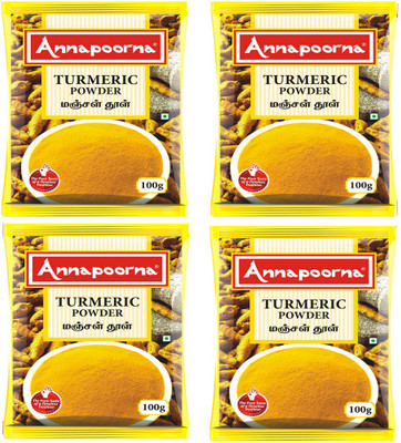 

Annapoorna Turmeric Powder 100gms Pack of 4(4 x 100 g)