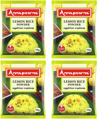

Annapoorna Lemon Rice Mix 50gms Pack of 4(4 x 50 g)