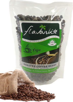 flavourlite Coffee Beans Farm Fresh Roasted 100% Pure(500 g)