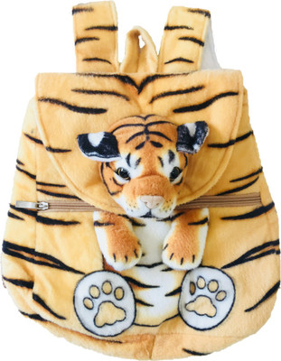 CREATIVEVILLA CUTE IMPORTED TIGER STUFFED PLUSH BAG - 35 cm(Multicolor)