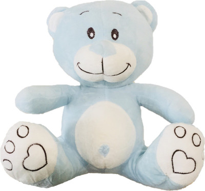 

CREATIVEVILLA CUTE BLUE TEDDY BEAR STUFFED PLUSH SOFT TOY CVST9501 - 28 cm(Multicolor)