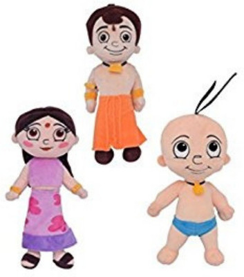 

Chhota Bheem 3 In 1- Combo (22cms, Multicolour) - 20 cm(Multicolor)