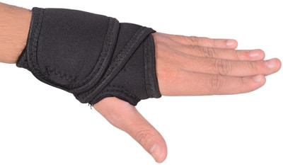 BONE RAP WRIST BINDER WITH Thumb Support (, Black