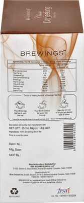 

Brewings Darjeeling Black Unflavoured Black Tea Bags Box(200 g)