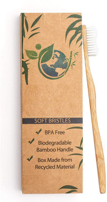 

OXGENTA ™ Organic Activated Charcoal Premium Bamboo Toothbrush Hard Toothbrush(Pack of 72)