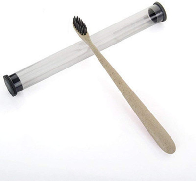

OXGENTA ® Bamboo Toothbrushes 100% Natural Organic Biodegradable Hard Toothbrush(Pack of 2)