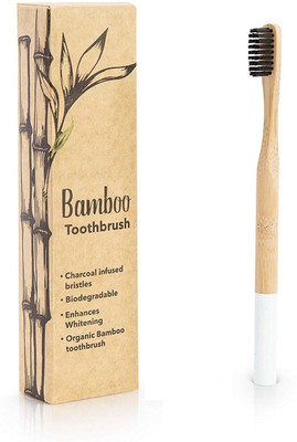 

OXGENTA ™ Activated Charcoal Premium Bamboo Toothbrush Hard Toothbrush(Pack of 57)