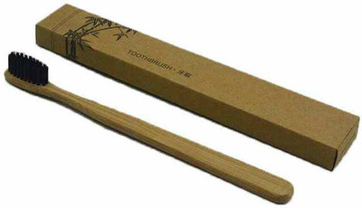 

OXGENTA ™ Organic Eco Friendly Toothbrushes With Soft Nylon Bristles Bamboo Hard Toothbrush(Pack of 7)