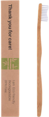 

OXGENTA ™ Reusable Bamboo Toothbrush | Eco-Friendly Natural Teeth Whitening Ultra Soft Toothbrush(Pack of 55)