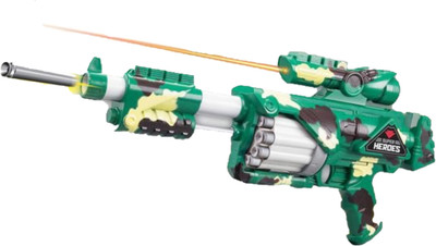 

TOYGALAXY NERF STYLE SUPER BLASTER MAX RAPIDITY PRECISION SOFT BULLET GUN WITH SAFETY GLASSES AND TARGET(Green)