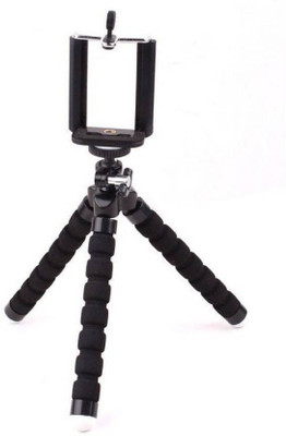 

BLUESEED Flexible Octopus Foldable Mini Tripod Tripod(Black, Supports Up to 2000)