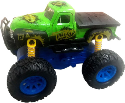 Green Apple Rock Crawler 4X4 Car With Music Scale 1/32 (Green)(Green)