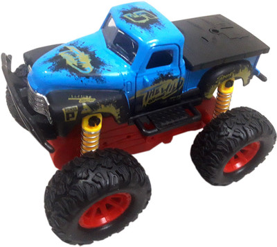 

Green Apple Mirage Rock Crawler 4X4 Car With Music Scale 1/32 (Blue)(Blue)